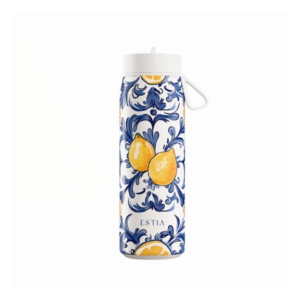 Ανοξείδωτο Μπουκάλι Θερμός Pulse Save the Aegean Amalfi Coast 500ml 42448 Estia - 124151