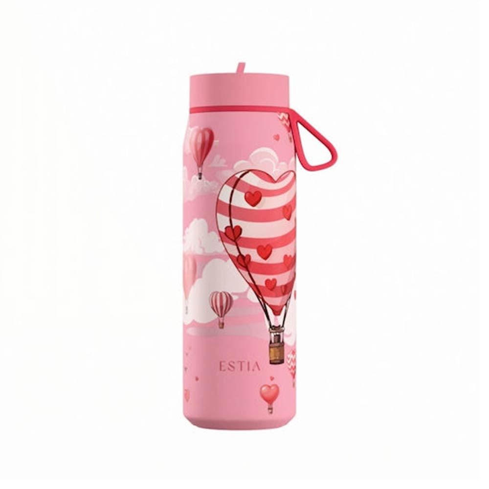 Ανοξείδωτο Μπουκάλι Θερμός Pulse Save the Aegean Love Ascend 500ml 42455 Estia - 124211