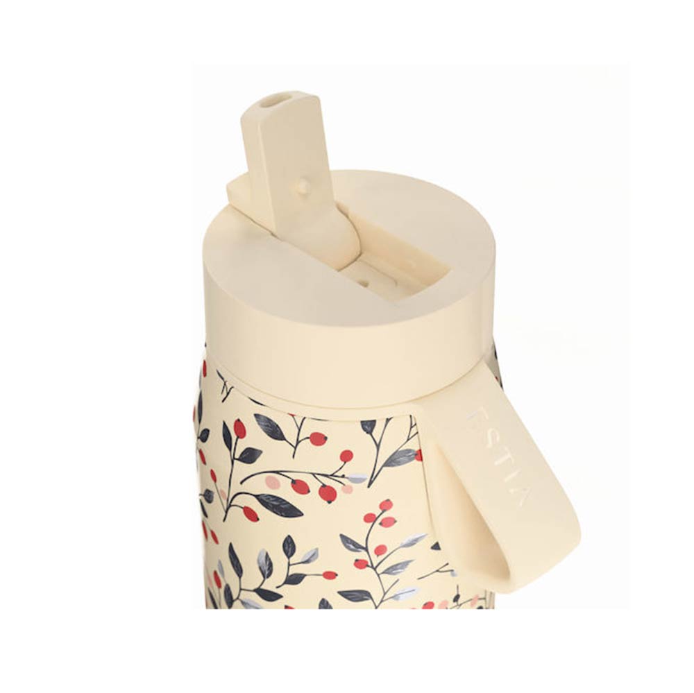 Ανοξείδωτο Μπουκάλι Θερμός Pulse Save the Aegean Bloom Beige 500ml 42462 Estia - 2