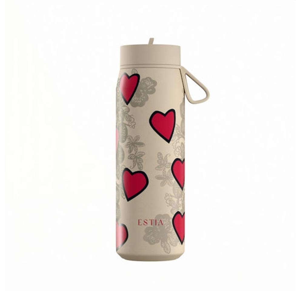 Ανοξείδωτο Μπουκάλι Θερμός Pulse Save the Aegean Tender Lace 500ml 42479 Estia - 124262