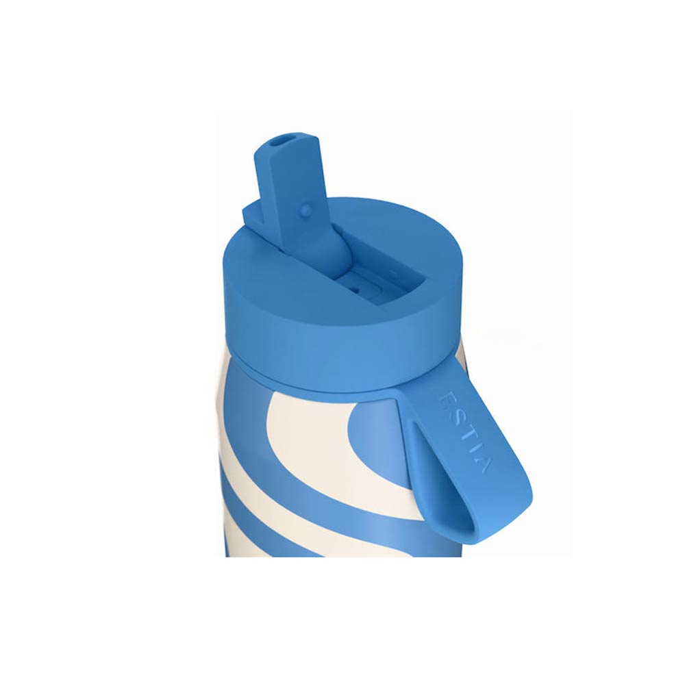 Ανοξείδωτο Μπουκάλι Θερμός Pulse Save the Aegean Ocean Waves 500ml 42608 Estia - 2
