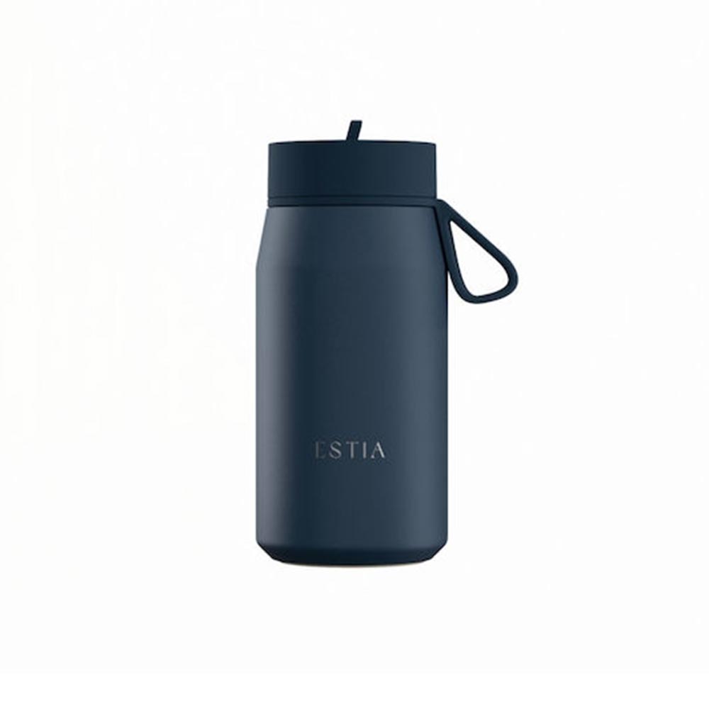Ανοξείδωτο Μπουκάλι Θερμός Pulse Save the Aegean Indigo 360ml 42677 Estia - 124282