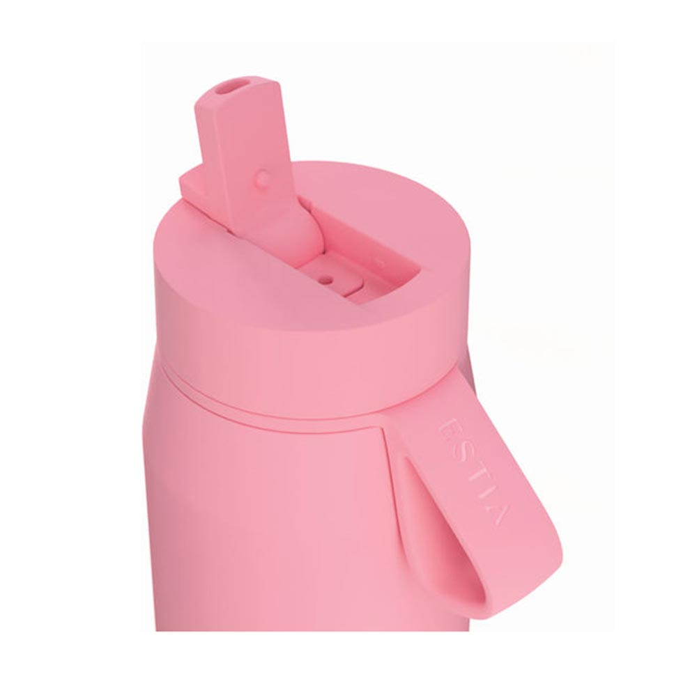 Ανοξείδωτο Μπουκάλι Θερμός Pulse Save the Aegean Rose 360ml 42721 Estia - 2