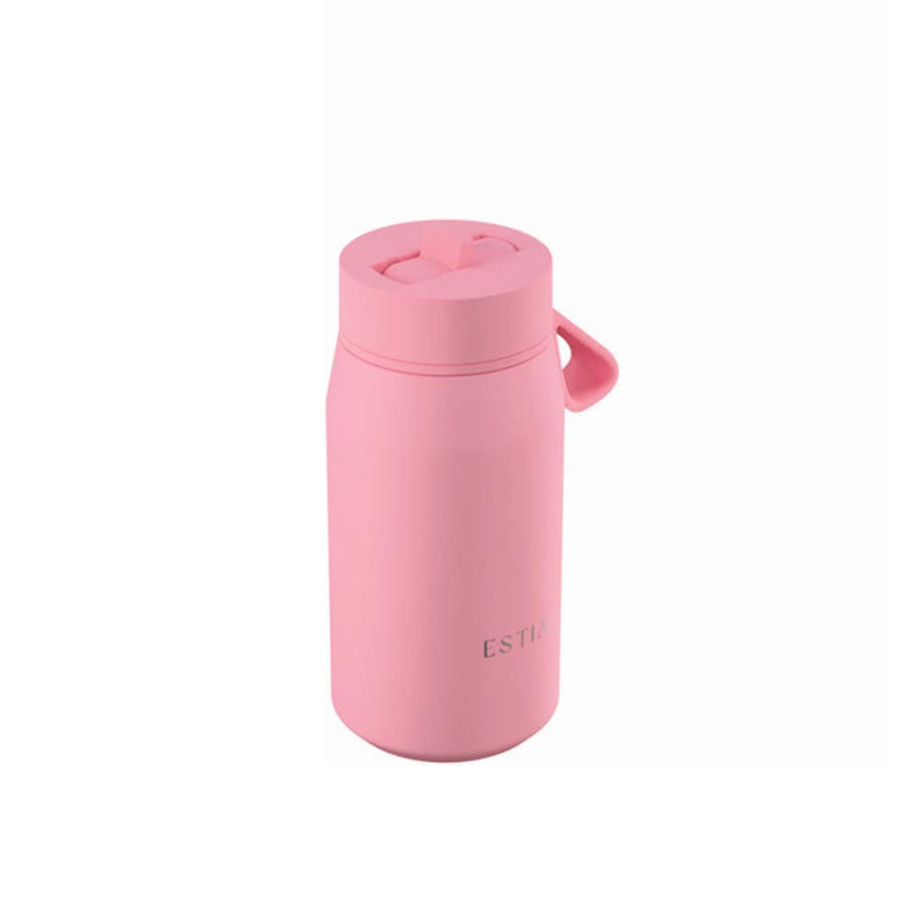 Ανοξείδωτο Μπουκάλι Θερμός Pulse Save the Aegean Rose 360ml 42721 Estia - 3