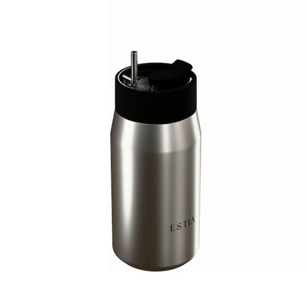 Ανοξείδωτο Ποτήρι Θερμός Save The Aegean Lens Brushed 360ml 42875 Estia - 3