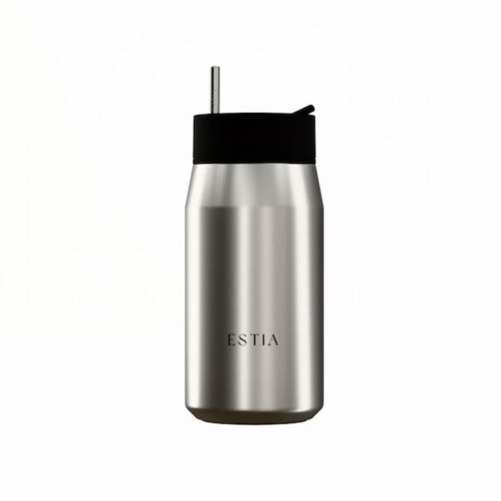 Ανοξείδωτο Ποτήρι Θερμός Save The Aegean Lens Brushed 360ml 42875 Estia - 124087