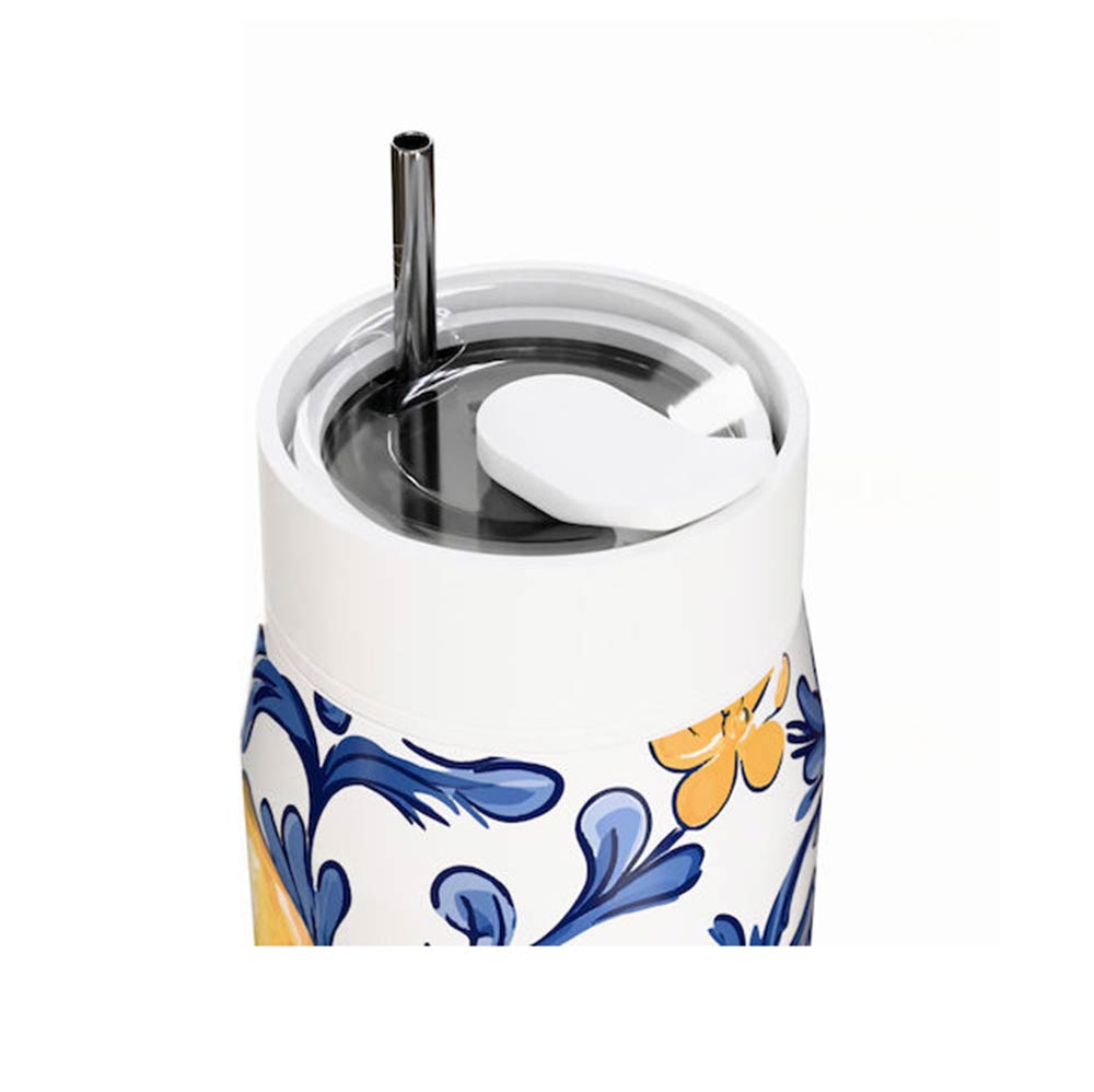 Ανοξείδωτο Ποτήρι Θερμός Save The Aegean Lens Amalfi Coast 360ml 42899 Estia  - 1