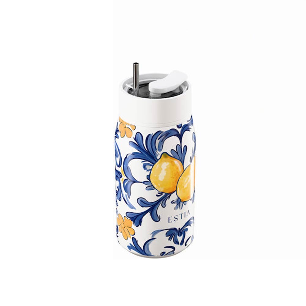 Ανοξείδωτο Ποτήρι Θερμός Save The Aegean Lens Amalfi Coast 360ml 42899 Estia  - 3
