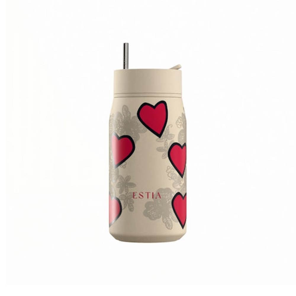 Ανοξείδωτο Ποτήρι Θερμός Save The Aegean Lens Tender Lace 360ml 42929 Estia - 124127