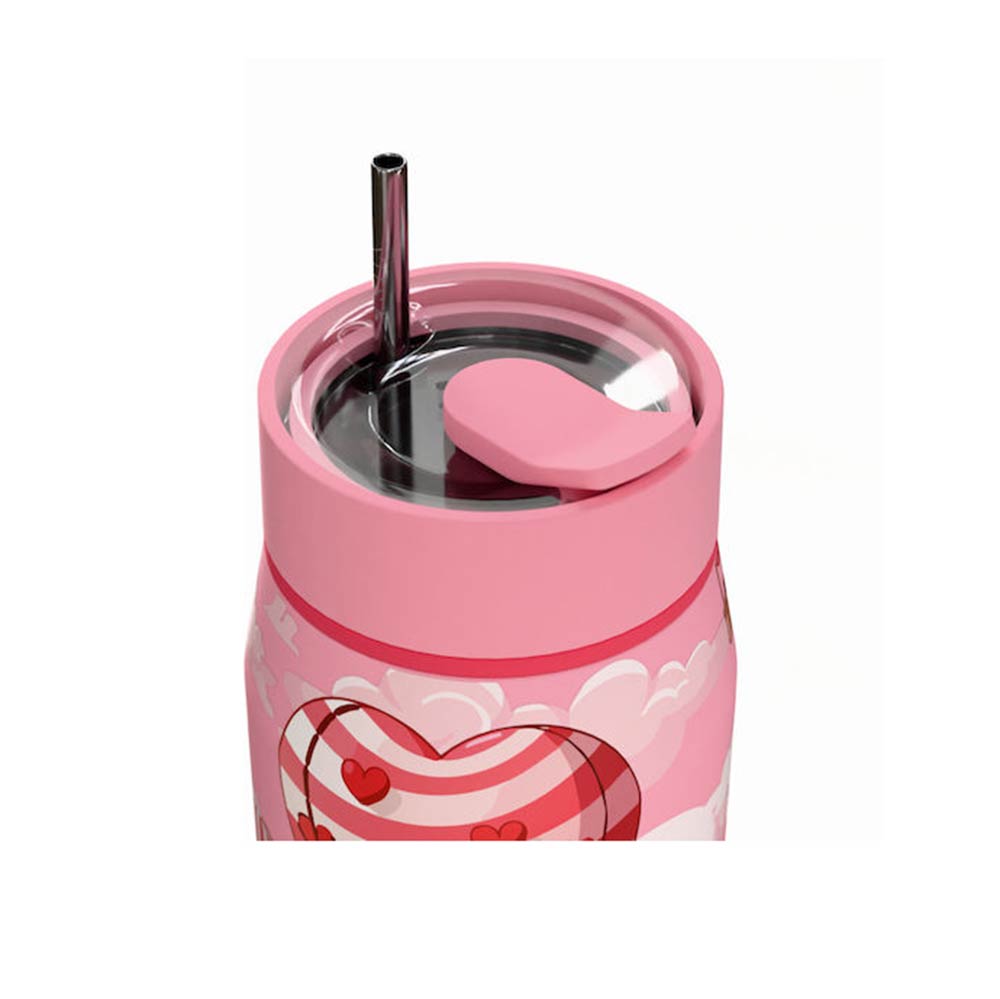 Ανοξείδωτο Ποτήρι Θερμός Save The Aegean Lens Blush Pop 360ml 42974 Estia - 1