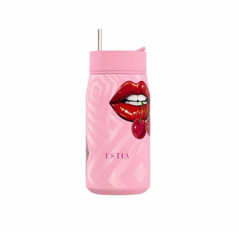 Ανοξείδωτο Ποτήρι Θερμός Save The Aegean Lens Blush Pop 360ml 42974 Estia - 124081