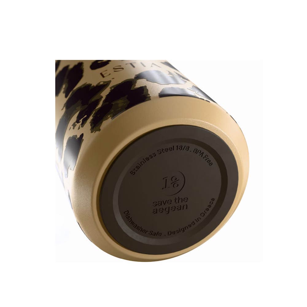 Ανοξείδωτο Ποτήρι Θερμός Save The Aegean Lens Spotted Prowl 360ml 42981 Estia - 4