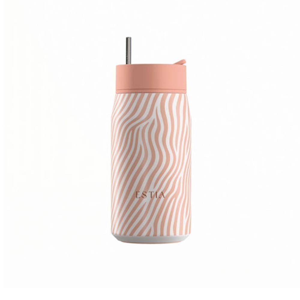 Ανοξείδωτο Ποτήρι Θερμός Save The Aegean Lens Soft Ripple 360ml 42998 Estia - 124121