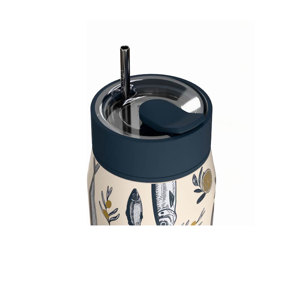 Ανοξείδωτο Ποτήρι Θερμός Save The Aegean Lens Salt Life 360ml 43018 Estia - 2