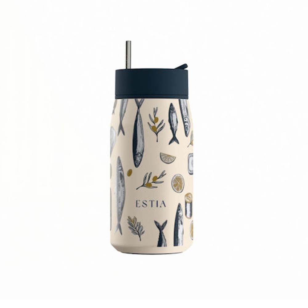 Ανοξείδωτο Ποτήρι Θερμός Save The Aegean Lens Salt Life 360ml 43018 Estia - 124115