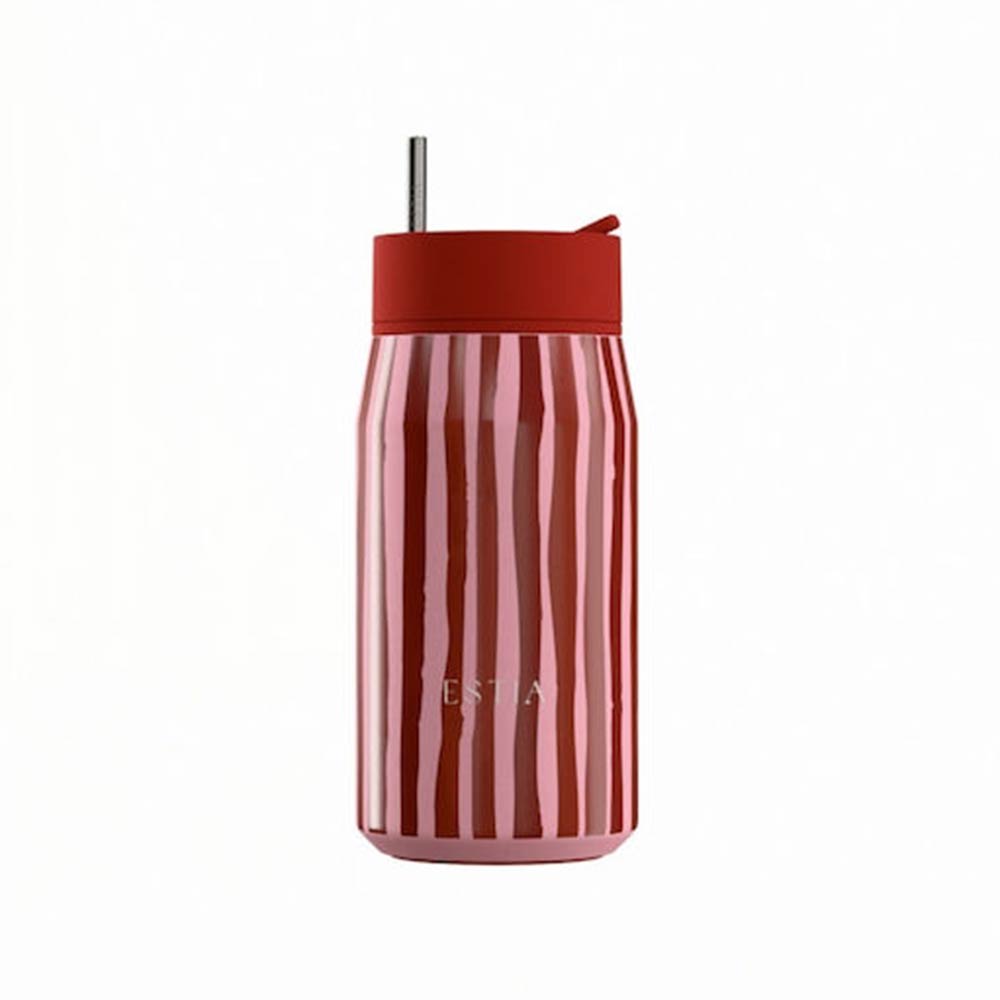 Ανοξείδωτο Ποτήρι Θερμός Save The Aegean Lens Viva Stripe 360ml 43025 Estia - 124139