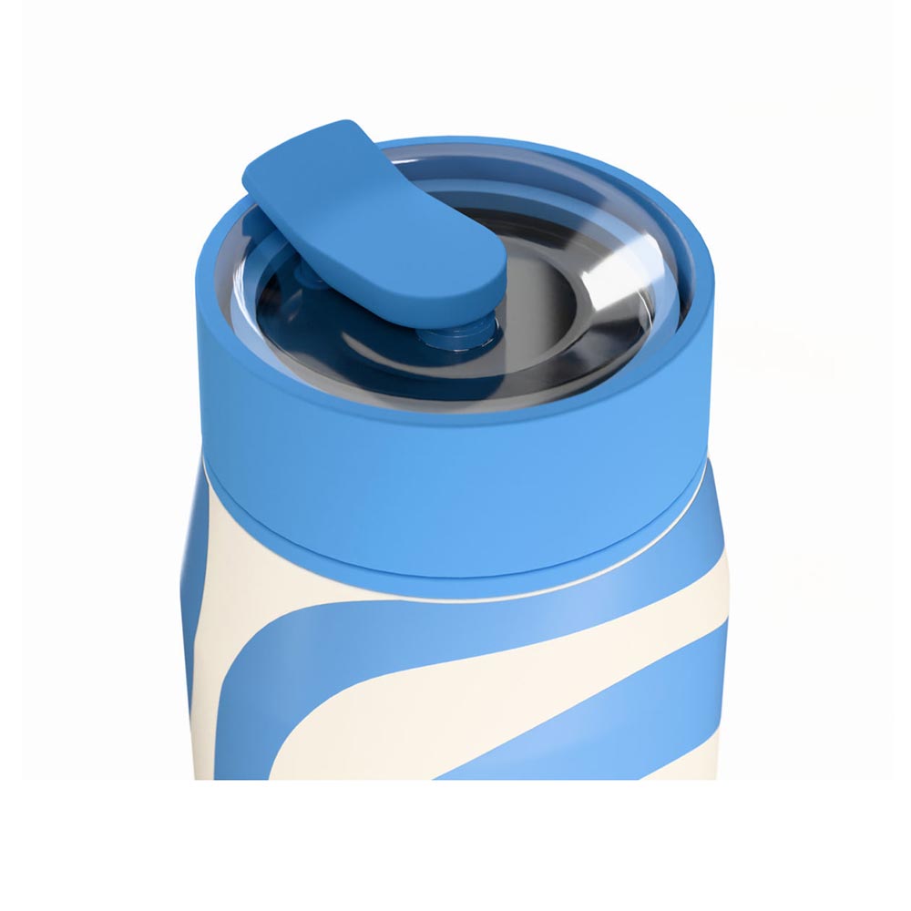Ανοξείδωτο Ποτήρι Θερμός Save The Aegean Lens Ocean Waves 360ml 43032 Estia - 4