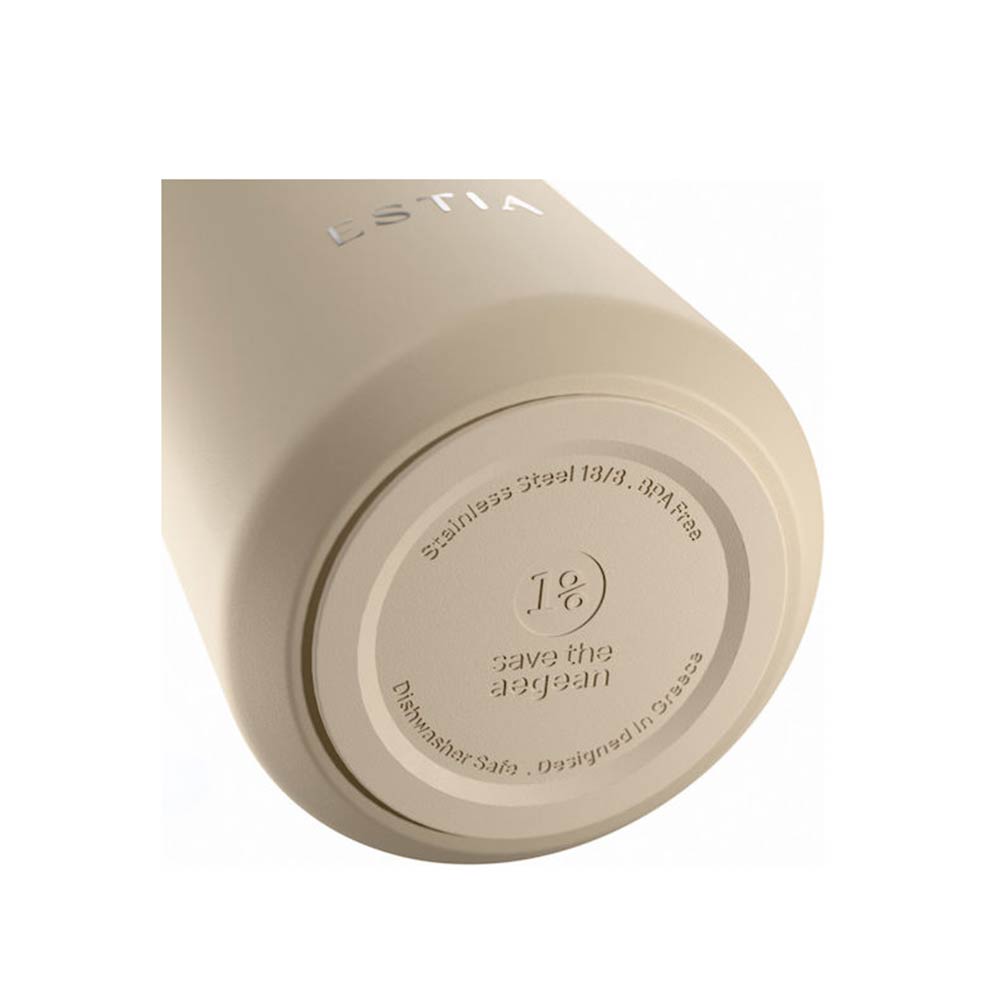 Ανοξείδωτο Μπουκάλι Θερμός Flow Save the Aegean Dune 800ml 43162 Estia - 2