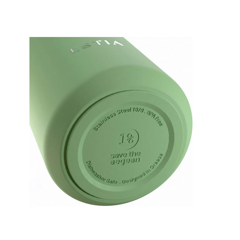 Ανοξείδωτο Μπουκάλι Θερμός Flow Save the Aegean Pine 800ml 43179 Estia - 2