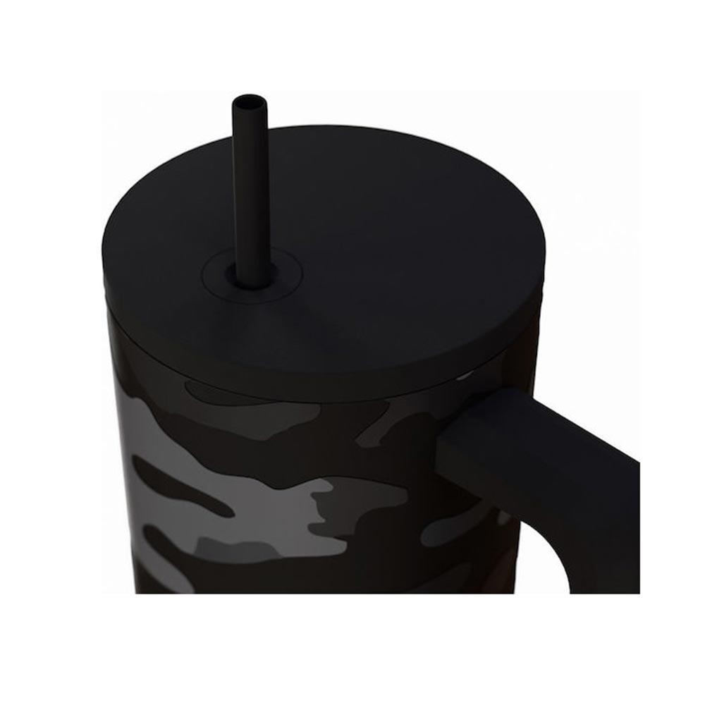 Ποτήρι Θερμός με Καλαμάκι Save The Aegean Straw Tumbler XL Dark Camo 900ml 46163 Estia - 124338