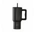Ποτήρι Θερμός με Καλαμάκι Save The Aegean Straw Tumbler XL Carbon Fibre 900ml 46170 Estia - 0