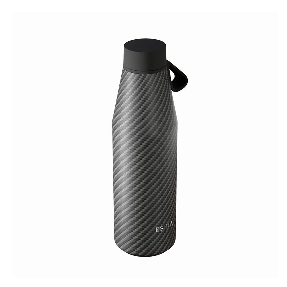 Ανοξείδωτο Μπουκάλι Θερμός Flow Save the Aegean Carbon Fibre 500ml 41984 Estia - 1