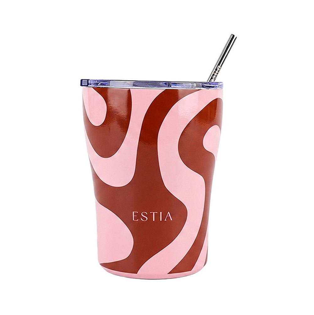 Ποτήρι Θερμός Ανοξείδωτο Coffee Mug Save The Aegean - Coral Wave 350ml 49003 Estia - 124382