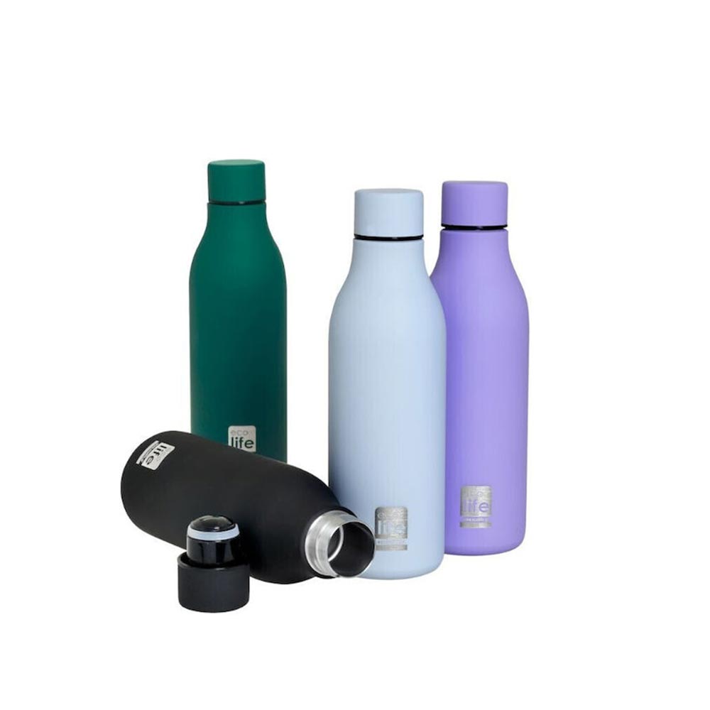 Θερμό Ανοξείδωτο Powder Blue 550ml 33-BO-2356 Ecolife - 3