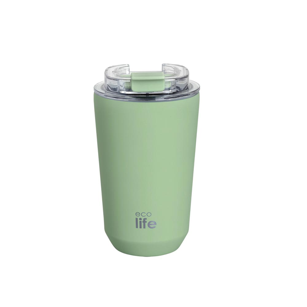  Ανοξείδωτο Ποτήρι Θερμός Pure Green Coffee Thermos 360ml 33-BO-4124Ecolife - 98908