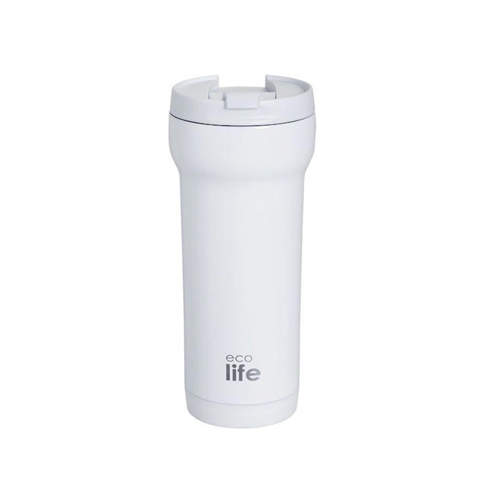 Ανοξείδωτο Ποτήρι White Coffee Thermos 420ml 33-BO-4129 Ecolife - 98734