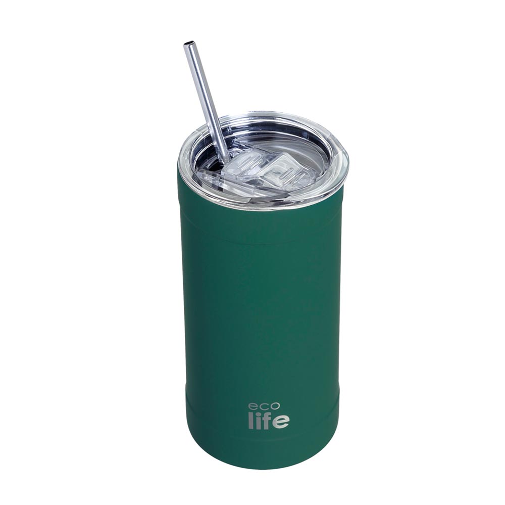 Ανοξείδωτο Ποτήρι Θερμός Teal Green Coffee Thermos 500ml 33-BO-4128 Ecolife - 98913
