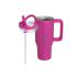 Ποτήρι Θερμός Tumbler με Διπλή Λαβή και Καλαμάκι 900ml - Neon Magenta 33-BO-7073 Ecolife - 1