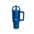 Ποτήρι Θερμός Tumbler με Διπλή Λαβή και Καλαμάκι 900ml - Blue Marine 33-BO-7074 Ecolife - 0