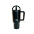 Ποτήρι Θερμός Tumbler με Διπλή Λαβή και Καλαμάκι 900ml - Rich Black 33-BO-7072 Ecolife - 0