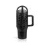Ποτήρι Θερμός Tumbler με Διπλή Λαβή και Καλαμάκι 900ml - Leopard Black 33-BO-7077 Ecolife - 0