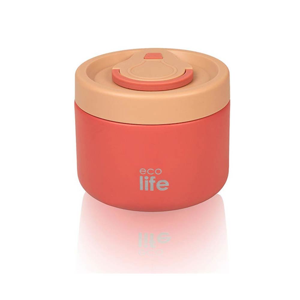 Δοχείο Φαγητού Θερμός Στρογγυλό 650ml Coral 33-BO-9062 Ecolife - 123198