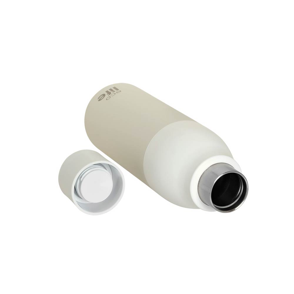 Ανοξείδωτο Μπουκάλι Θερμός 750ml Cream 33-BO-5999 Ecolife - 2
