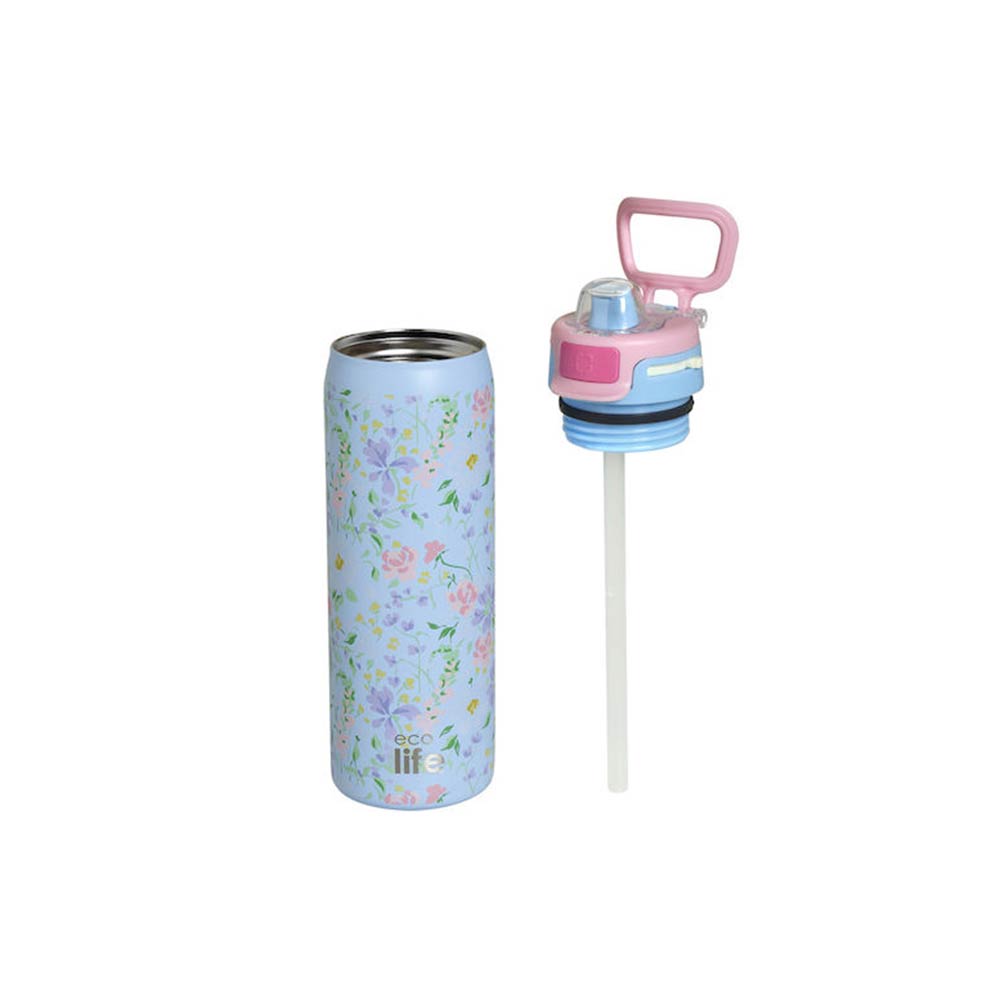 Ανοξείδωτο Μπουκάλι Θερμός 650ml Springtime 33-BO-4208 Ecolife - 2