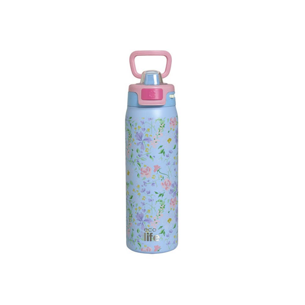 Ανοξείδωτο Μπουκάλι Θερμός 650ml Springtime 33-BO-4208 Ecolife - 123157