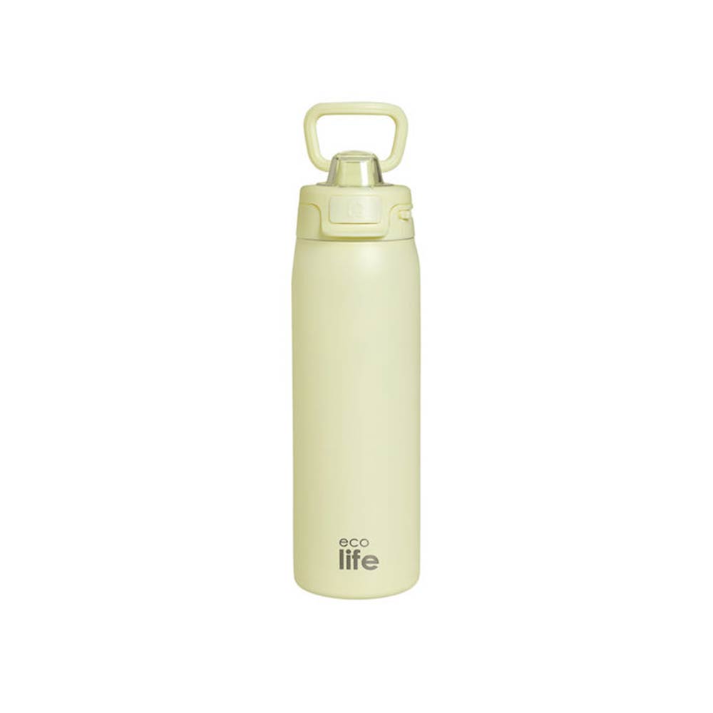 Ανοξείδωτο Μπουκάλι Θερμός 650ml Off White 33-BO-4209 Ecolife - 123162