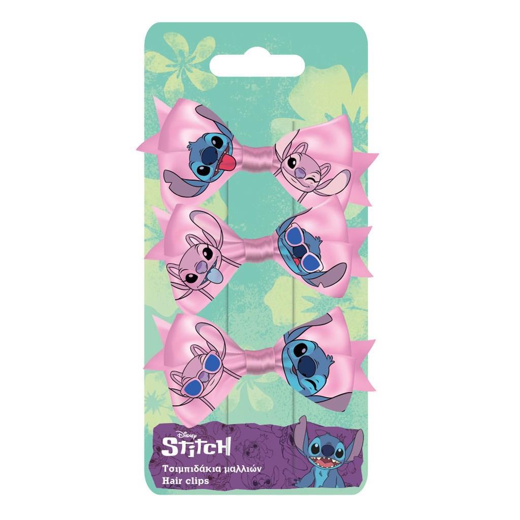 Τσιμπιδάκια Σετ 3 τεμαχίων Lilo & Stitch 565070 Diakakis - 104738