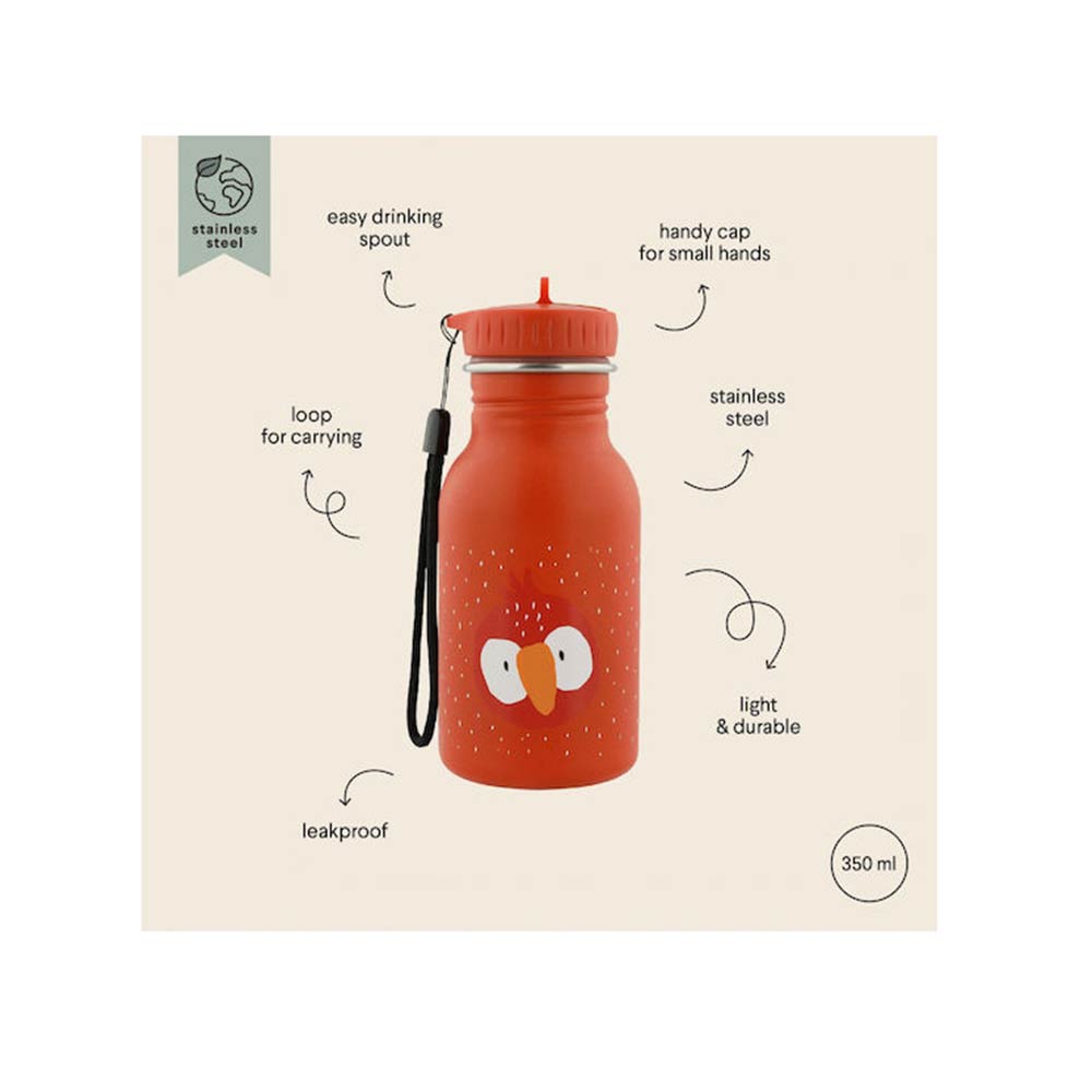 Παγούρι Ανοξείδωτο Mr. Parrot 350ml 77927 Trixie - 3