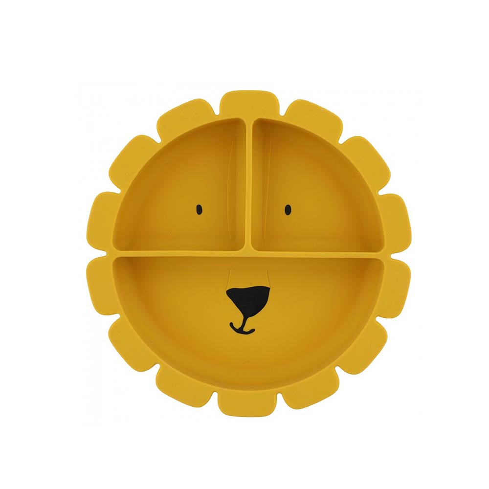 Πιάτο Σιλικόνης με Βεντούζα και Χωρίσματα Mr. Lion 77957 Trixie - 105423