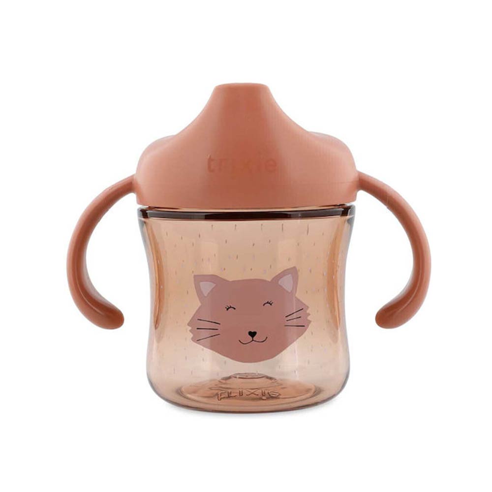 Εκπαιδευτικό Πλαστικό Ποτήρι με Λαβές Mrs. Cat 200ml 96748 Trixie - 122972