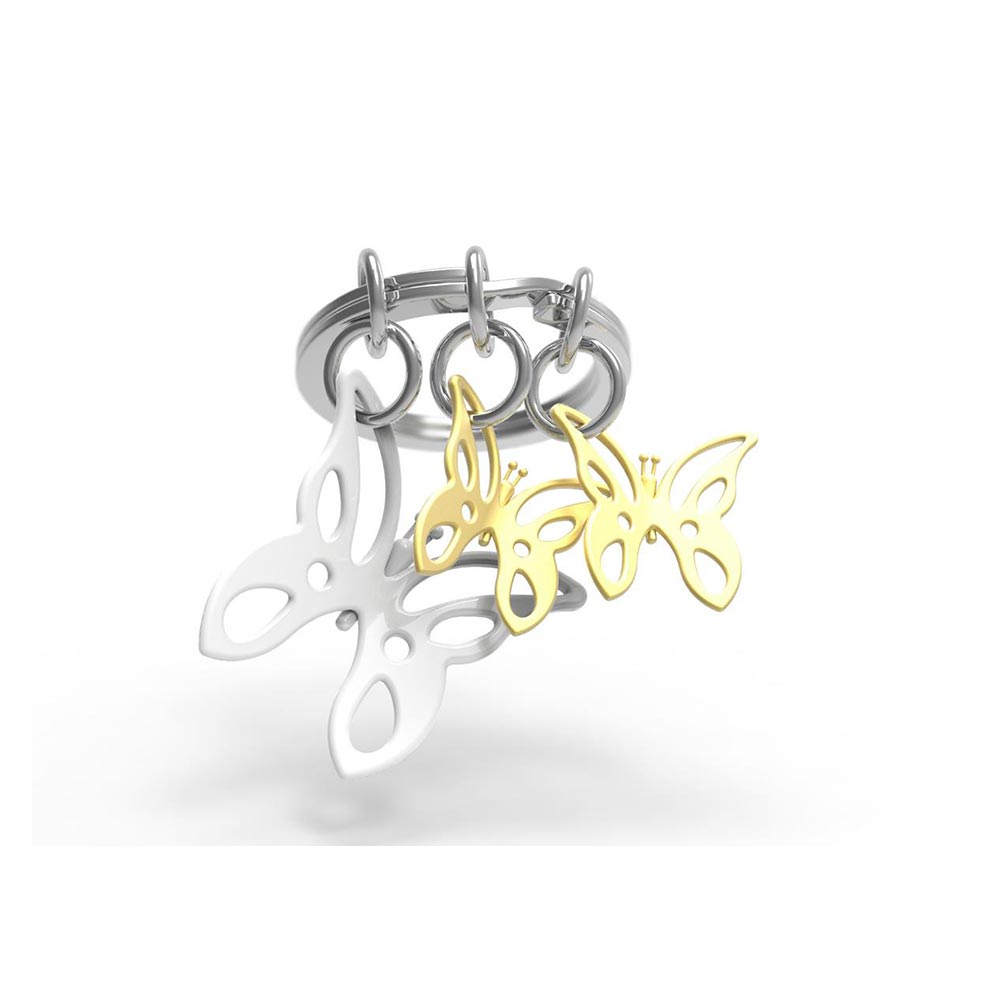 Μεταλλικό Μπρελόκ Butterfly MTM079 -02 Metalmorphose - 100098