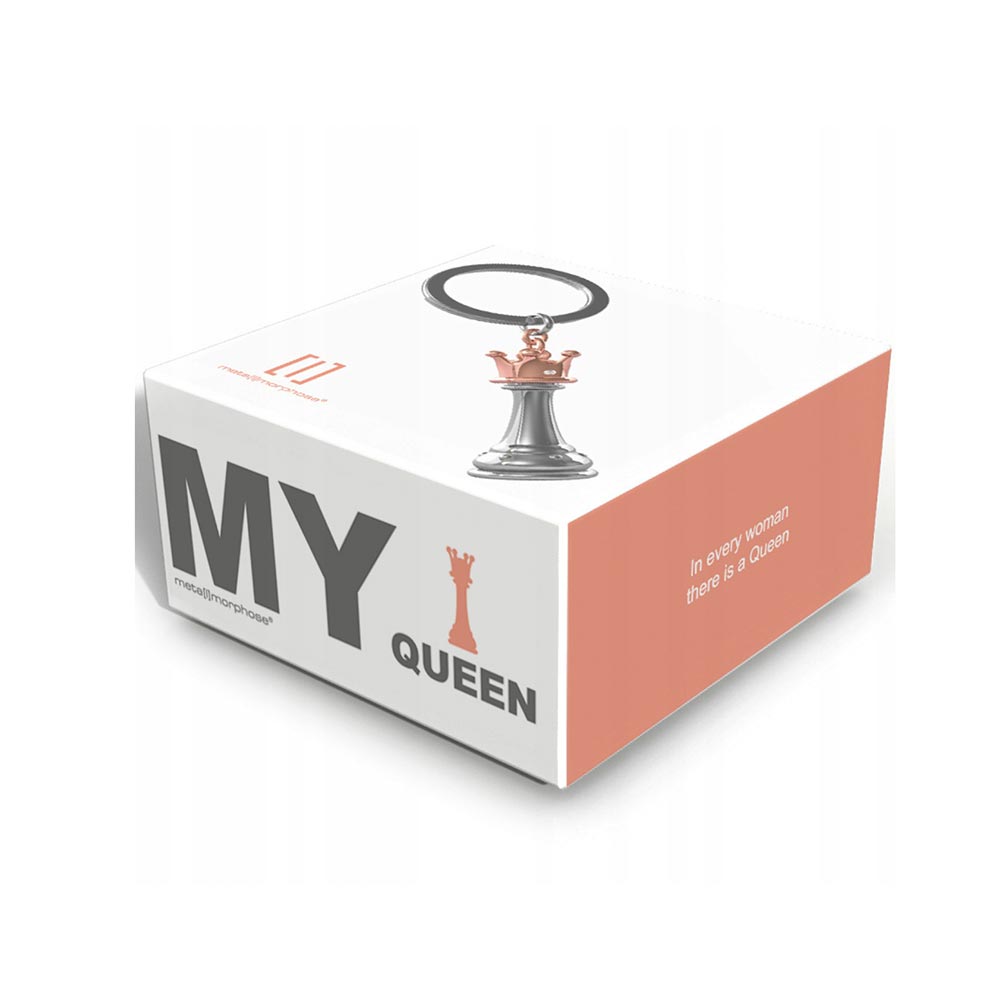 Μεταλλικό Μπρελόκ Queen Chess Piece MTM241 -01 Metalmorphose - 1