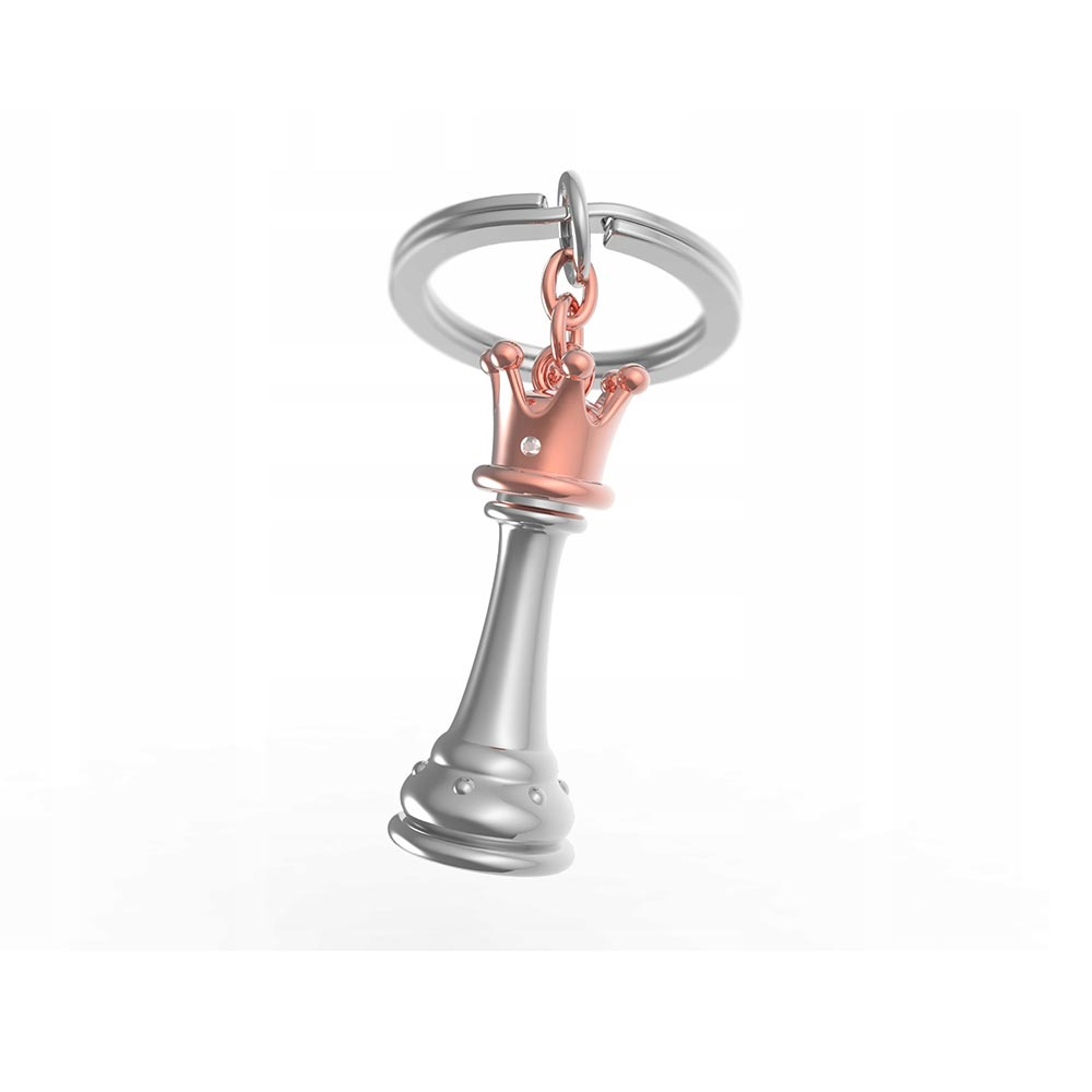 Μεταλλικό Μπρελόκ Queen Chess Piece MTM241 -01 Metalmorphose - 100100