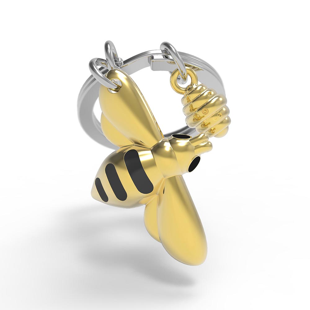 Μεταλλικό Μπρελόκ Bee & Honey Key Ring MTM276 -01SOL Metalmorphose - 92282