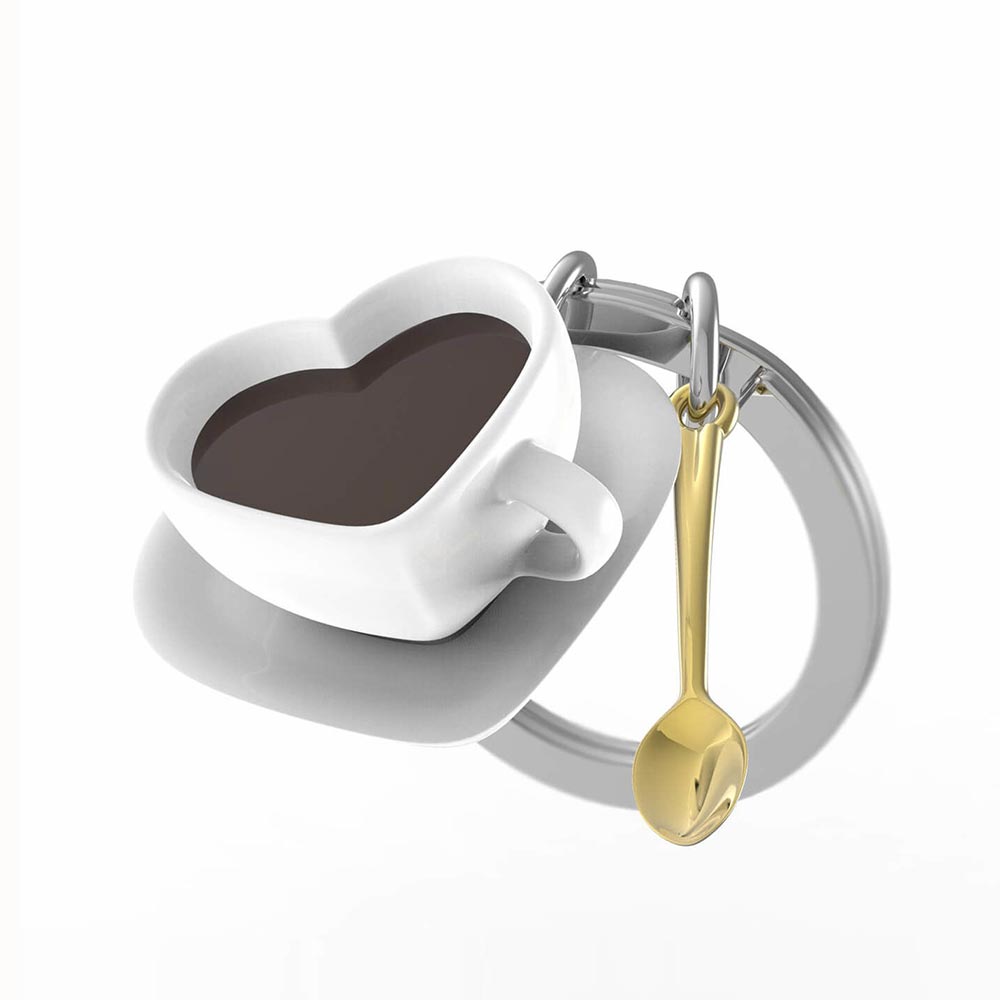 Μεταλλικό Μπρελόκ Coffee Lover Key Ring MTM216 -01 Metalmorphose - 92278