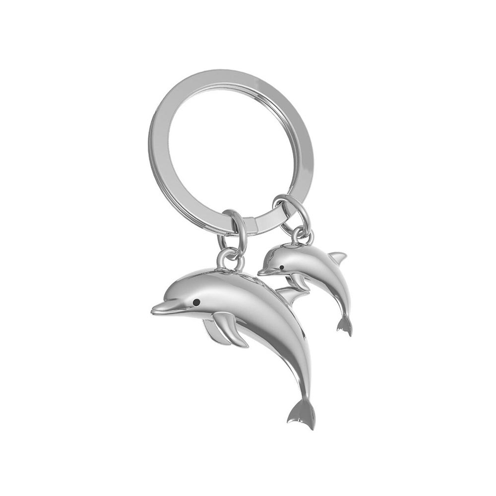 Μεταλλικό Μπρελόκ Dolphin Family MTM145 -06 Metalmorphose - 100095